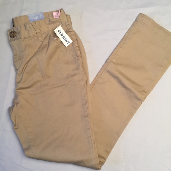 Boys Skinny Trousers Slim FIT Leg School Uniform Pants Adjusters Inside Bottoms